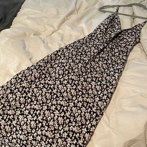 Abercrombie Floral Mid Length Dress Midi NWT  XS